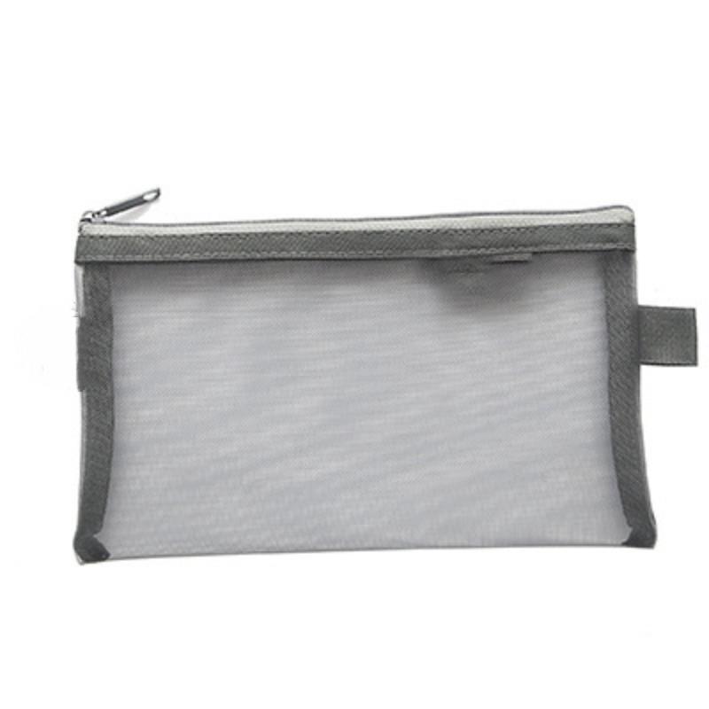 

Сетчатый пенал прозрачный чехол для ручек милый простой эстетичный органайзер для сумки офисные школьные принадлежности для студенческой канцелярии