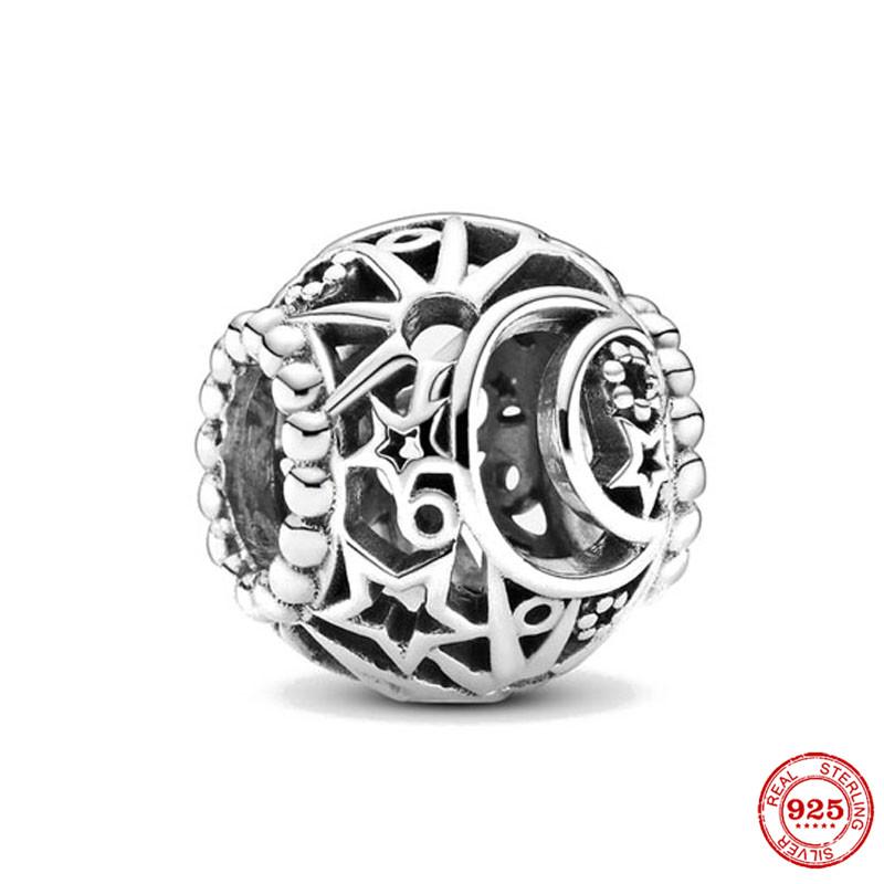 Classic Copperopenwork Love Hearts Woven Infinity Charm Bead For Women Fit Original Bracelet Diy Jewelry Gift