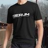 Neues Serum-Logo auf schwarzem Active-T-Shirt Logo Herren-T-Shirt lustig Größe S bis 5XL