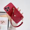 Handtasche Handgelenkriemen Hülle Für OPPO Realme 10 C53 C55 C31 C33 C35 Reno 11 8 7 6 5 Find X5 X3 Stoßfest Geldbörse Karten Hülle aus Silikon
