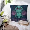 Cthulhu Monster Fantasy Ar Quadratische Kissenhülle Kissenbezug Kissenhülle Überwurf-Kissenbezug für Zuhause Sofa Wohnzimmer