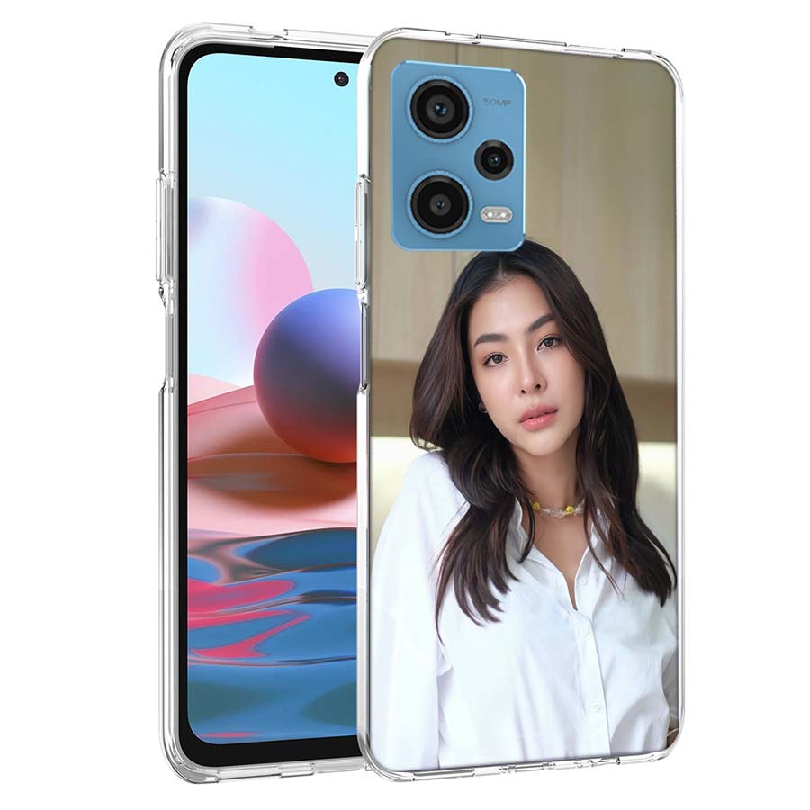 Actor P-Peraya Malisorn Phone Case For Redmi Note 13 12 14 15 Pro Plus 13R 11 11T 11E 11S 10 Pro 10S 9 9S Cover Cell Clear TPU C