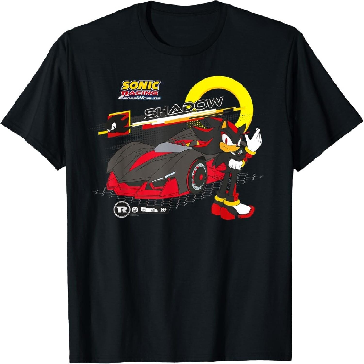 

Sonic Racing CrossWorlds - Ready to Roll Shadow T-Shirt XXXXXL різнокольоровий