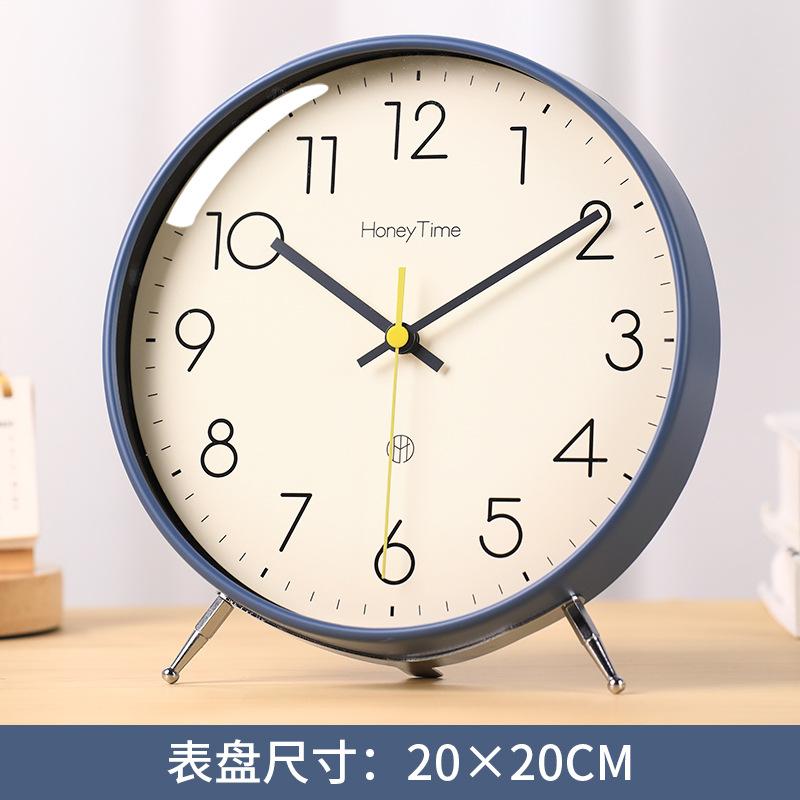 Clock living room 1011 new desktop clock pendulum desktop large clock placement home electronic alarm clock ornament