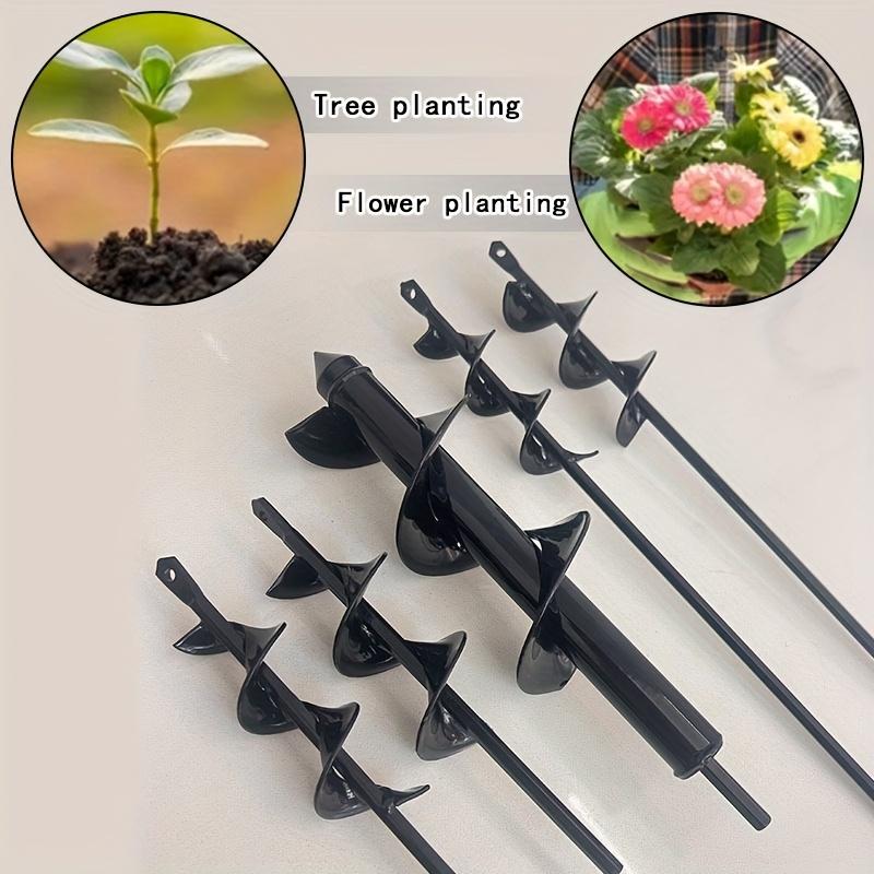 Ground Drill Bit - Detachable Spiral Rod - Garden Vegetable Loosening, Soil Planting, Seedling Transplanting Tools