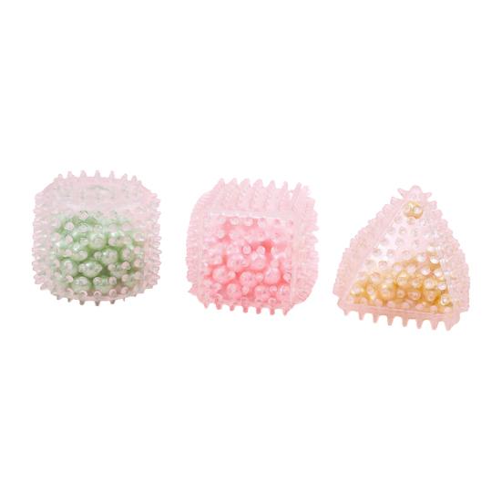 Stress Relief Milk Tea Toy Slow Rising Bead Filled Shell Cat Paw Geometry Squeeze Pinch Toy Focus Aid Anti-anxiety Hand Relaxation Toy
