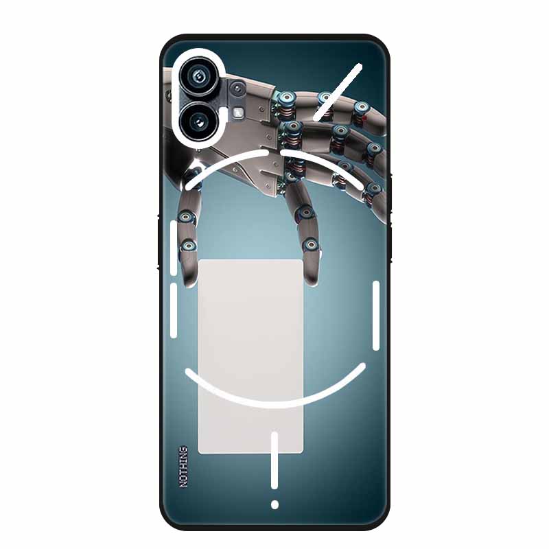 

Чехол для Nothing Phone 2 Phone2 Coque Модные Фото Черный Силикон Мягкая Задняя Крышка Чехол Для Nothing Phone 1 Phone1 Funda Nothing Phone 1