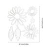 Flower and Leaves Cutting Dies Embossing Die Cuts Templates for Card Making Scrapbooking DIY Papercraft Album Crafts