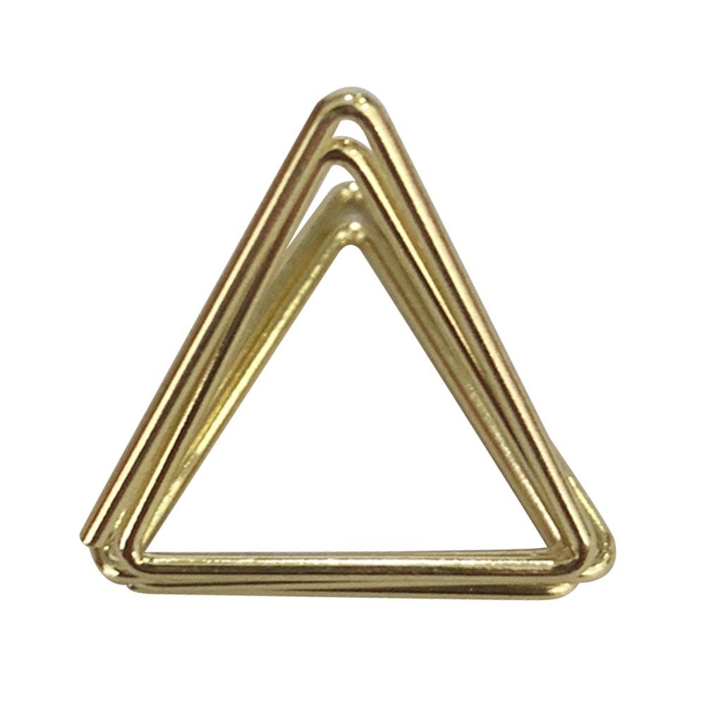 

10Pcs Desktop Business Cards Clamp Metal Mini Table Number Holders Creative Triangle Name Sign Stand for Wedding Party золотий