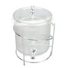 Drink Dispenser Clear Beverage Dispenser with Spigot Stand For Parties Weddings Lemonade Laundry