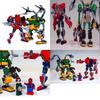 Fun And Eco-friendly Spider-man Dr. Octopus Transformers Mecha Wars Building Blocks For Kids