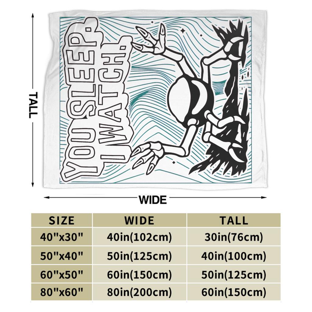 Project Hail Mary Rocky You Sleep I Watch  Flannel Blankets  Funny Throw Blanket for Home 125*100cm Bedspread,
