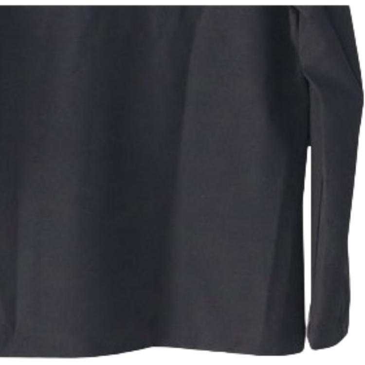 Anta Solid Color Logo Stand Collar Zip Jacket Men Jacket Black 152117616-3