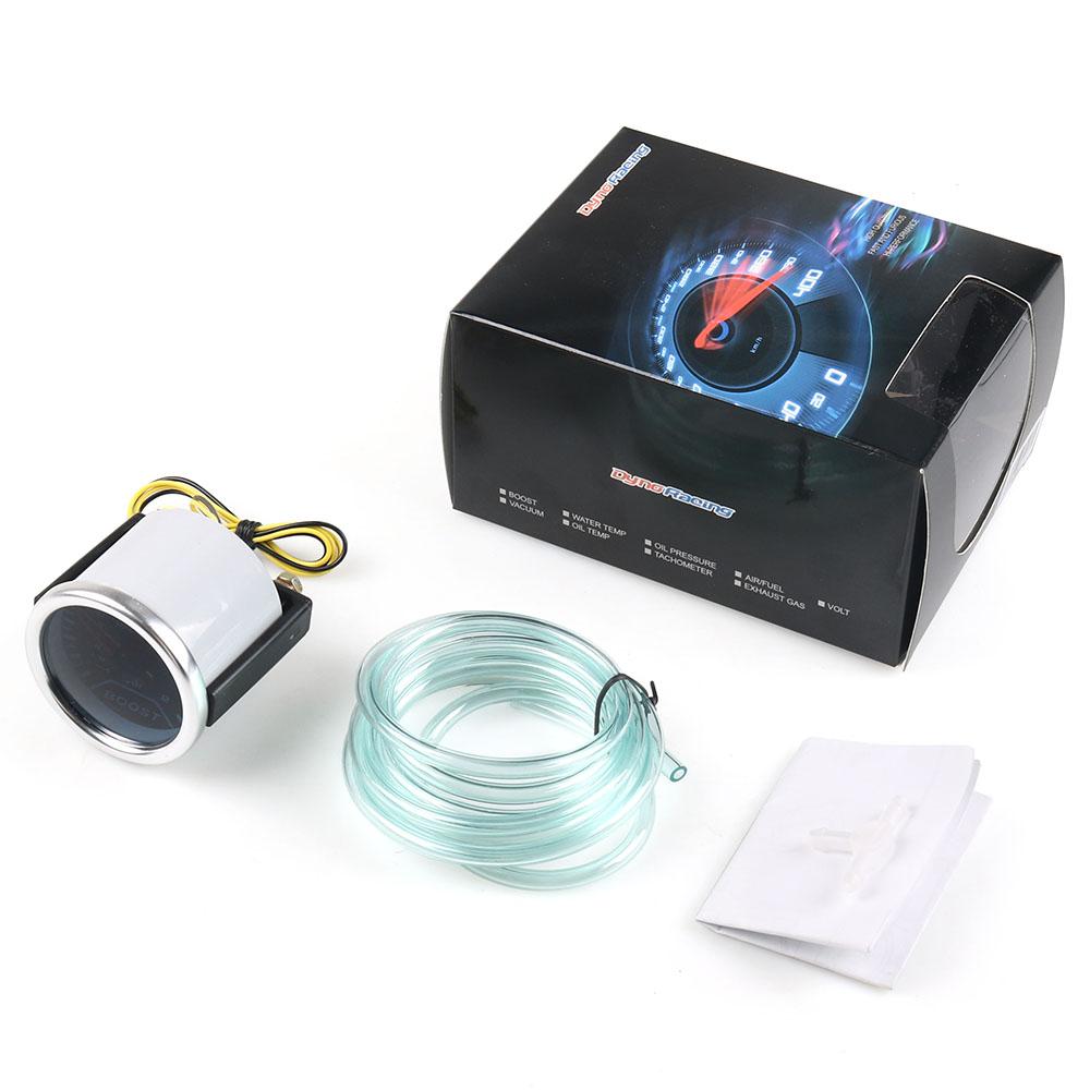 Dynoracing 2" 52mm boost gauge bar psi Exhaust gas temp water temp oil temp oil press Air fuel ratio gauge voltmeter tachometer