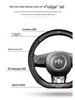 MG & Roewe Echtleder Lenkradbezug für MG6, HS, MG5 EV, MG3, MG3SW, MG3 Navigator, ZS