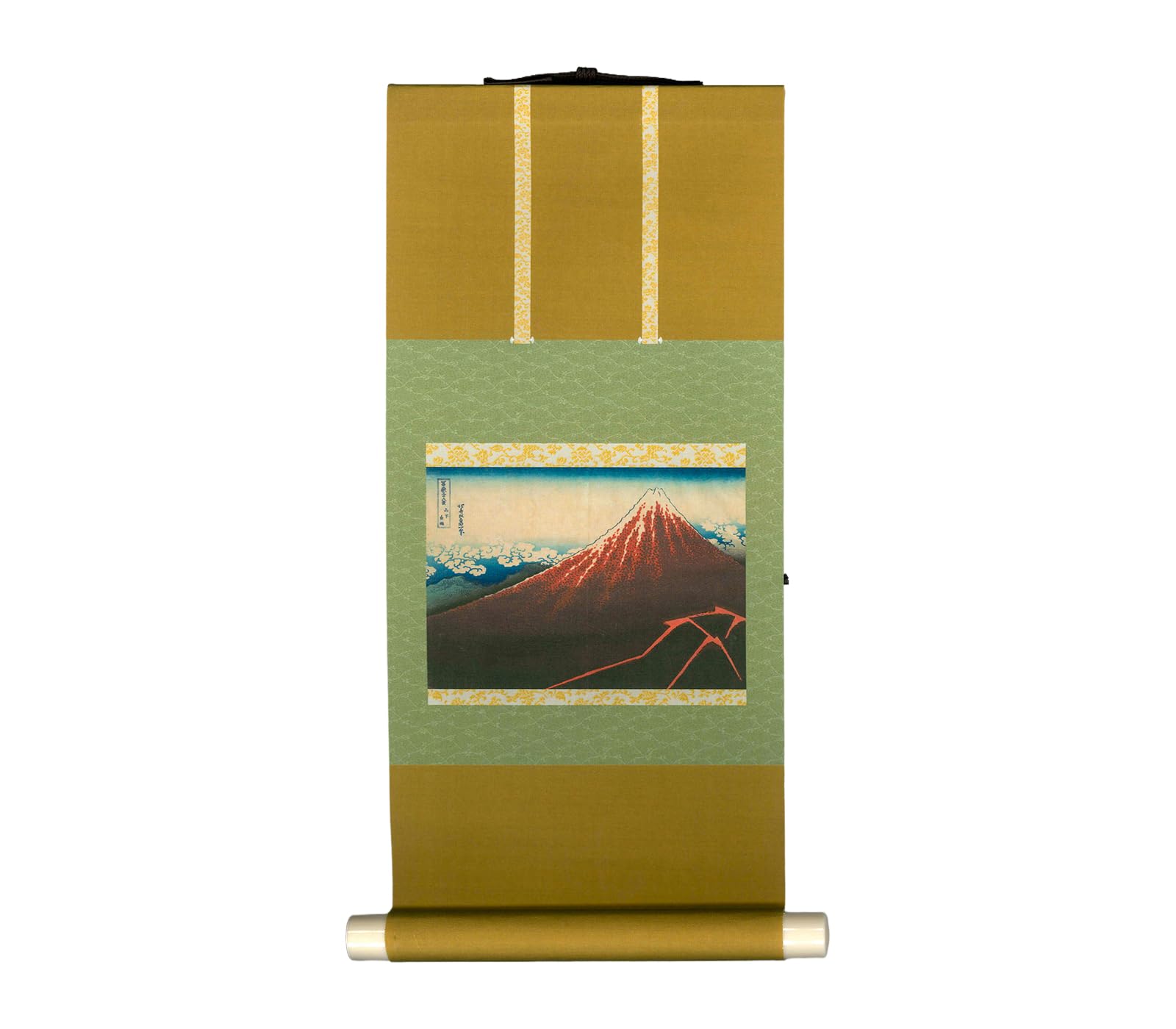 Мини-настенный свиток  Замок Энтэрпрайз  x Ширина  Ямасита Хакуу  (Длина 30,2 см 9,3 см)