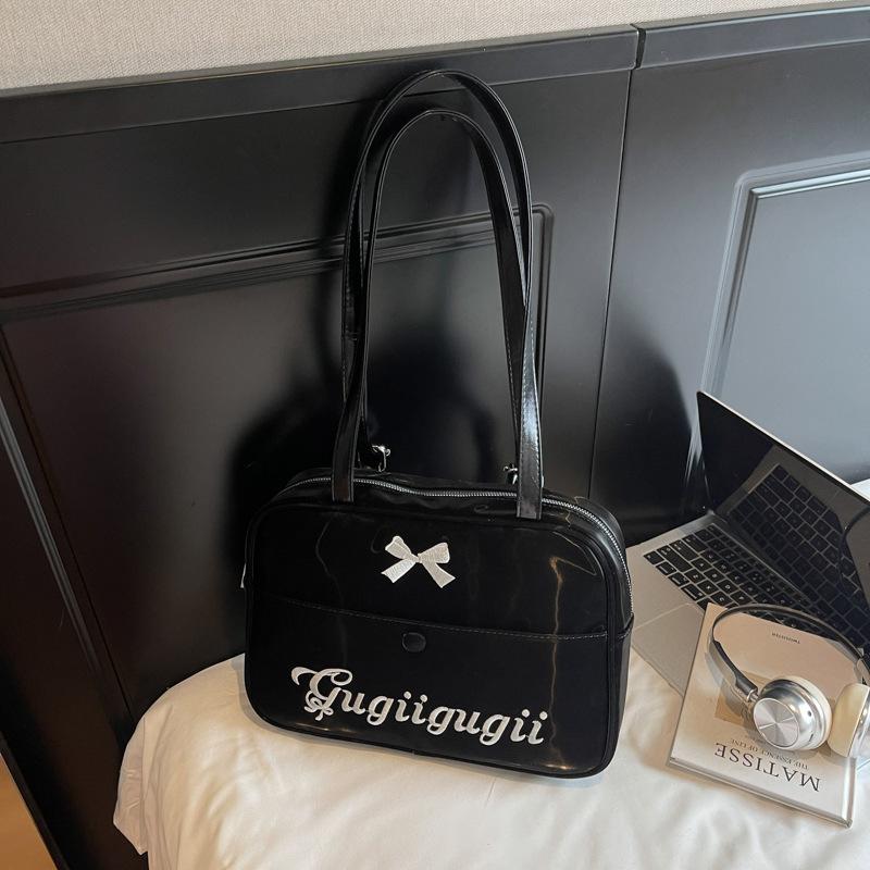 Simple large-capacity backpack bag women's 2025 summer new trendy Korean underarm bag high-value shoulder tote bag