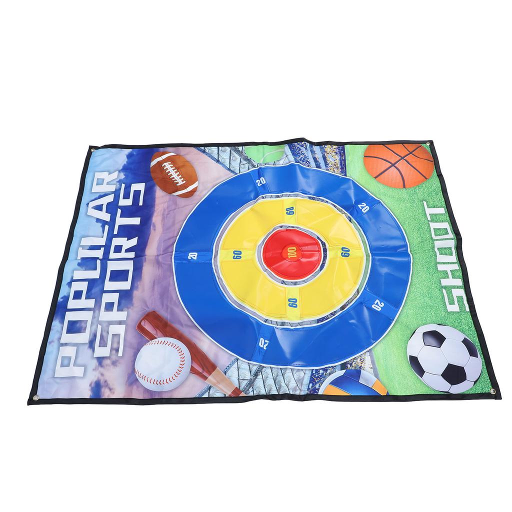 Target Adhesive Ball Set Parent Child Interactive Fun Toys Indoor Scoring Throwing Target Toy for