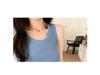Women's Ribbed Sports Tank Top: Slim-Fit, Versatile, Anti-Exposure Sleeveless Inner Wear for Summer.