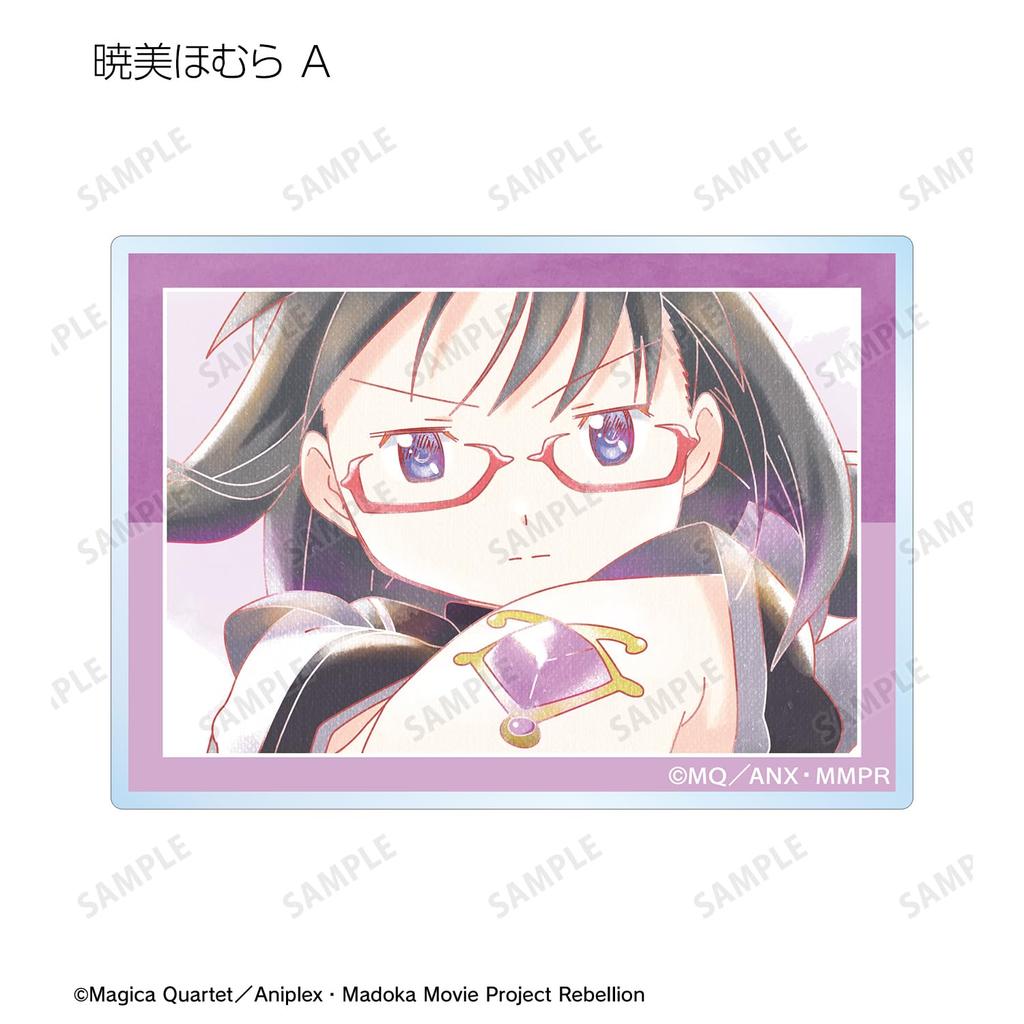 Puella Magi Madoka Magica the Movie Rebellion Trading Ani Art Aqua Label 3rd Edition Acrylic Cards Box of 10 [New Edition]