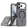 Simple Casual Magnetic PC Case For iPhone 17 Pro Max 16 Plus Fingerprint Proof Shockproof Comfortable Grip Durable Cover
