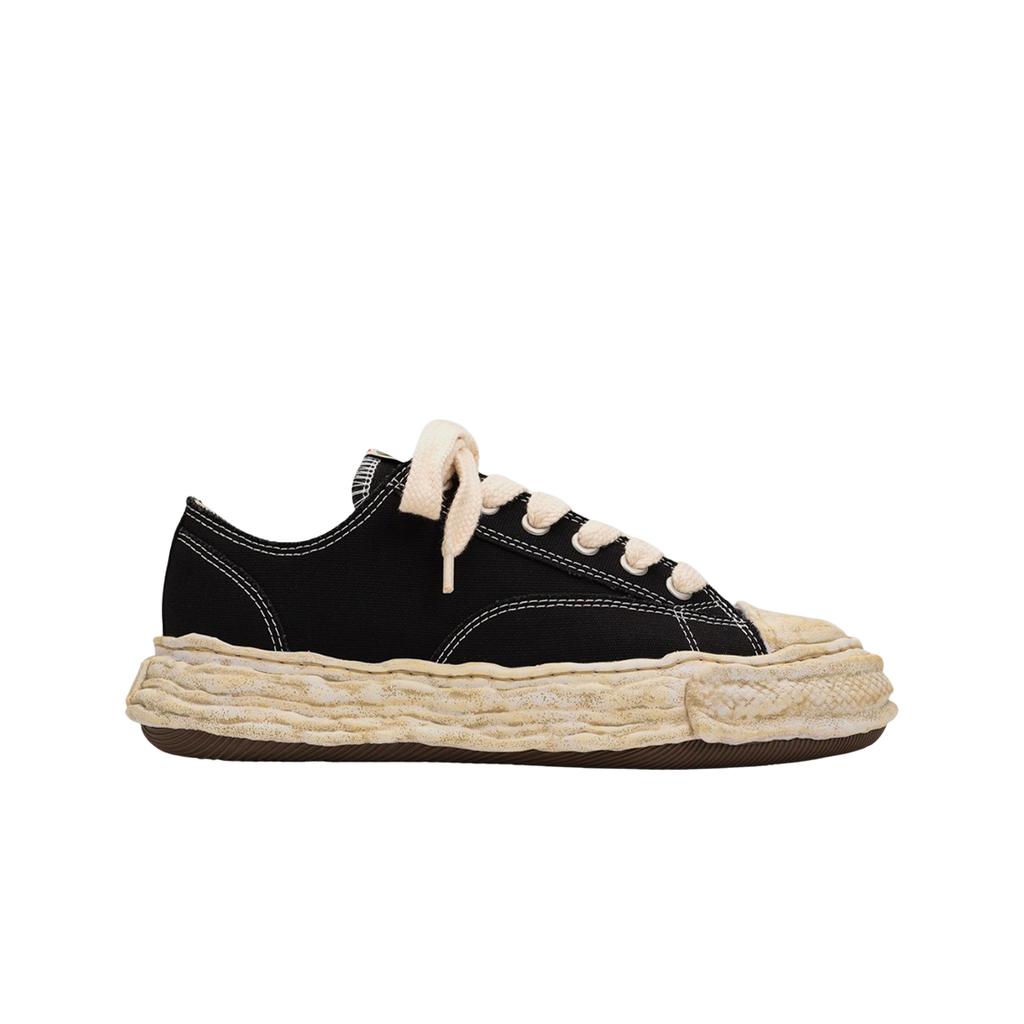 Maison Mihara Yasuhiro Peterson23 Og Sole Dyed Canvas Low-top Sneakers Black
