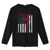 In God We Trust with Patriotic Vintage American Flag T Shirt Vintage Washed Designer Clothes Comfortable Stretched Unisex