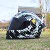 701-LVS-Motorcycle helmet, men's and women's dual mirror full helmet, four season couple motorcycle helmet