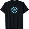 Marvel Studios Iron Man Tony Stark Arc Reactor Klasické tričko Unisex tričko
