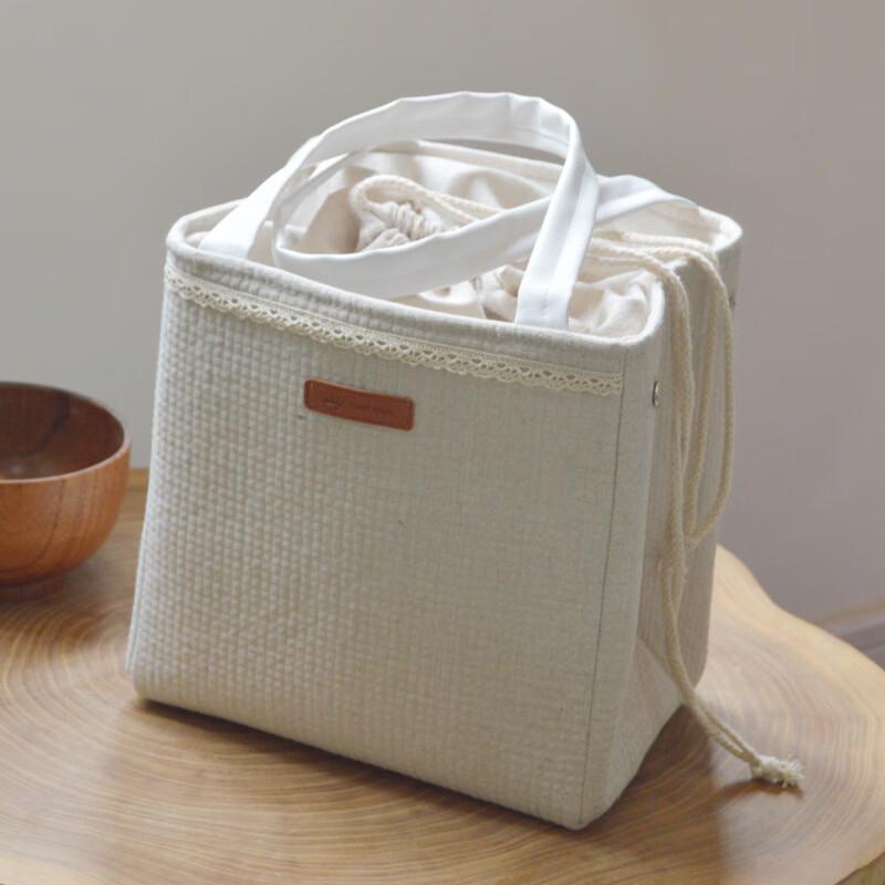 NuFeng Japanese Style Insulated Lunch Picnic Bag