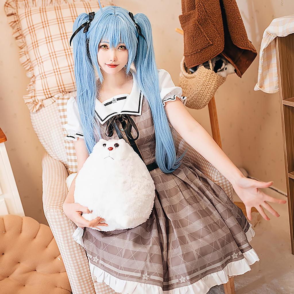 Hololive Yukihana Lamy Cosplay One Piece Halloween Check [milky time]