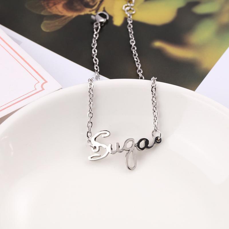 BTS Art Letter Bracelet, Bangtan Boys Pendant, Perfect Gift for BTS Fans & Collectors