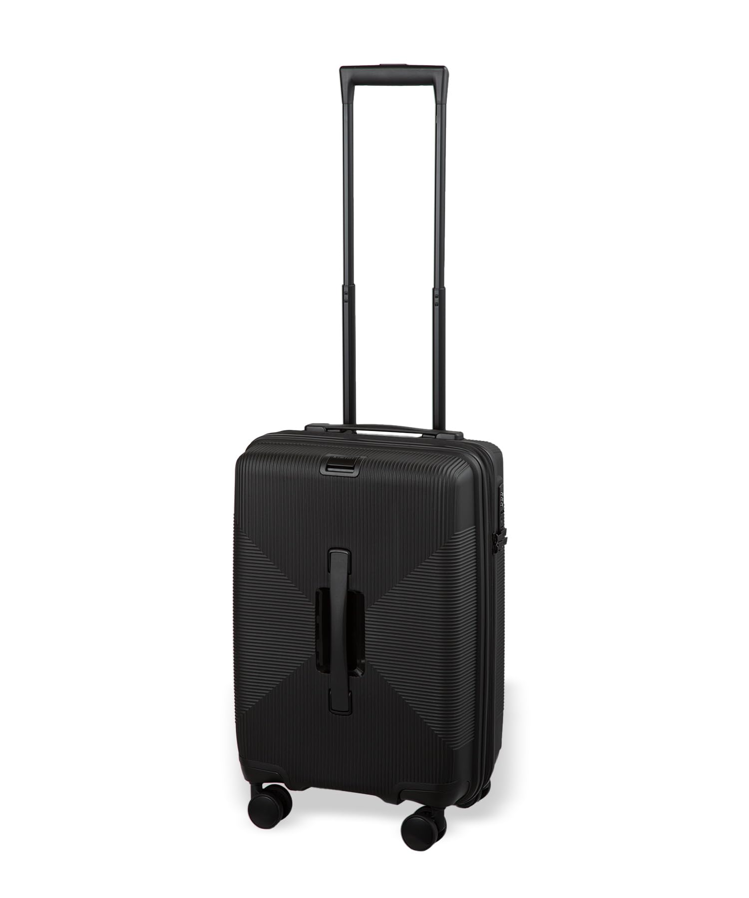 

Suitcase INJ417 32L nights 3kg Expandable Capacity Double Wheel Caster [Rimini] 2-3 Carry-on No.05821 чорний
