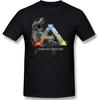 Dannifer ARK Survival Evolved T Shirts for Men Short Sleeve Fashion Tees Top Black Small