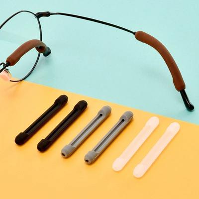 5pairs Silicone Glasses Anti-slip Sleeves Comfort Eyeglasses Grip New Anti Slip Ear Hook