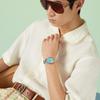 Gucci YA1265044 G-Timeless Unisex-Armbanduhr mit türkisem Zifferblatt