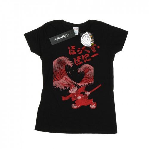 

Looney Tunes Womens/Ladies Bugs Bunny Shogun Cotton T-Shirt білий