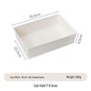 Large Capacity Drawer Organizer Box for Underwear, Socks, Bras, and Pants