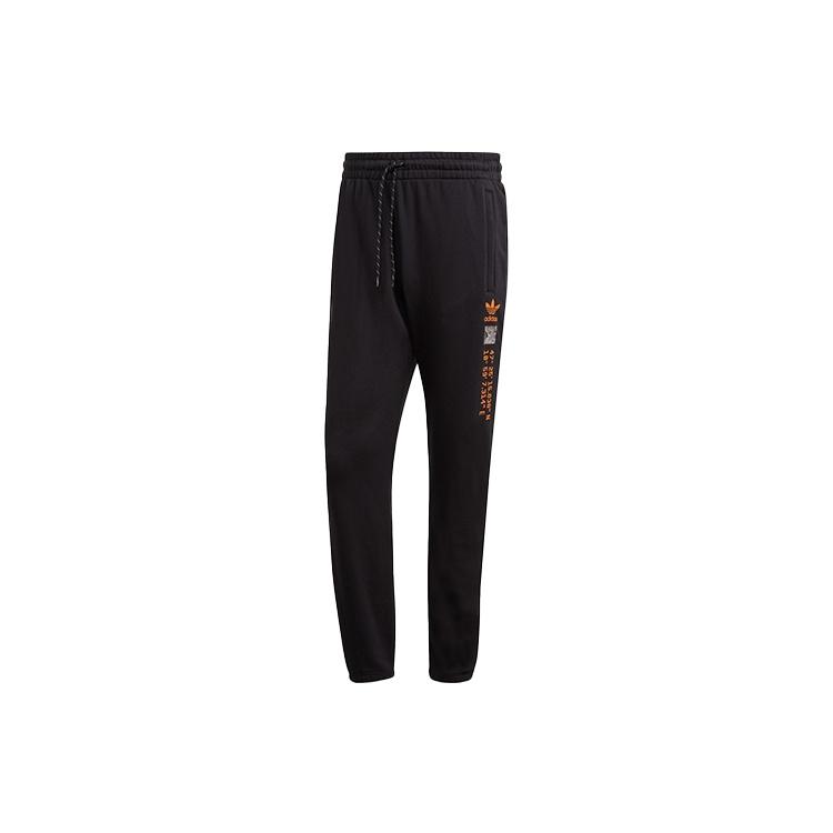 adidas originals Adv Logo Sp logo Printing Casual Bundle Feet Sports Pants Black Men s GD5986 XS
