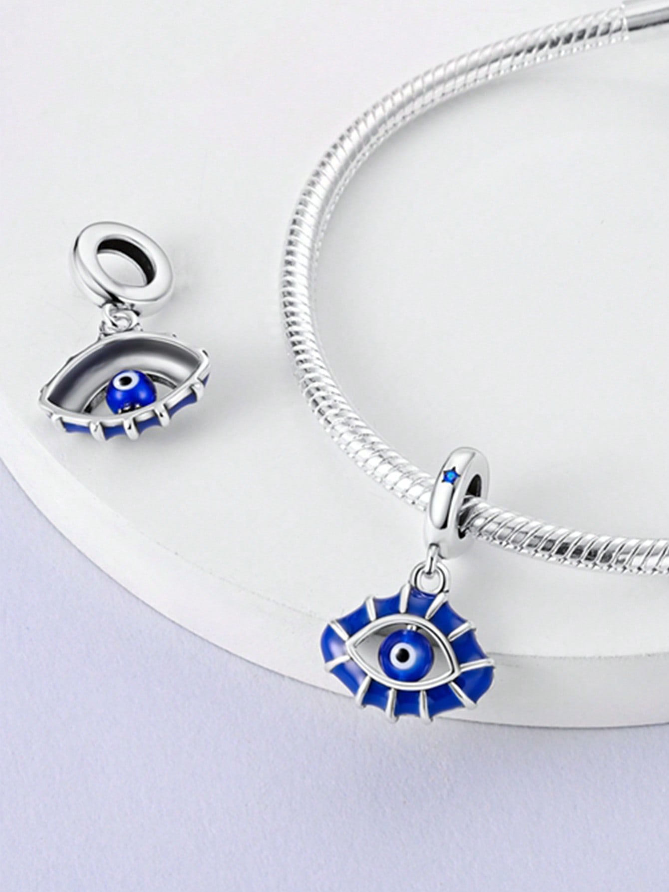 

Charm Bead Components Plata Copper Metal Colors Blue eyes Bead Components Charm Bead Component Bead Components Charm Bead Component Pendant Bead