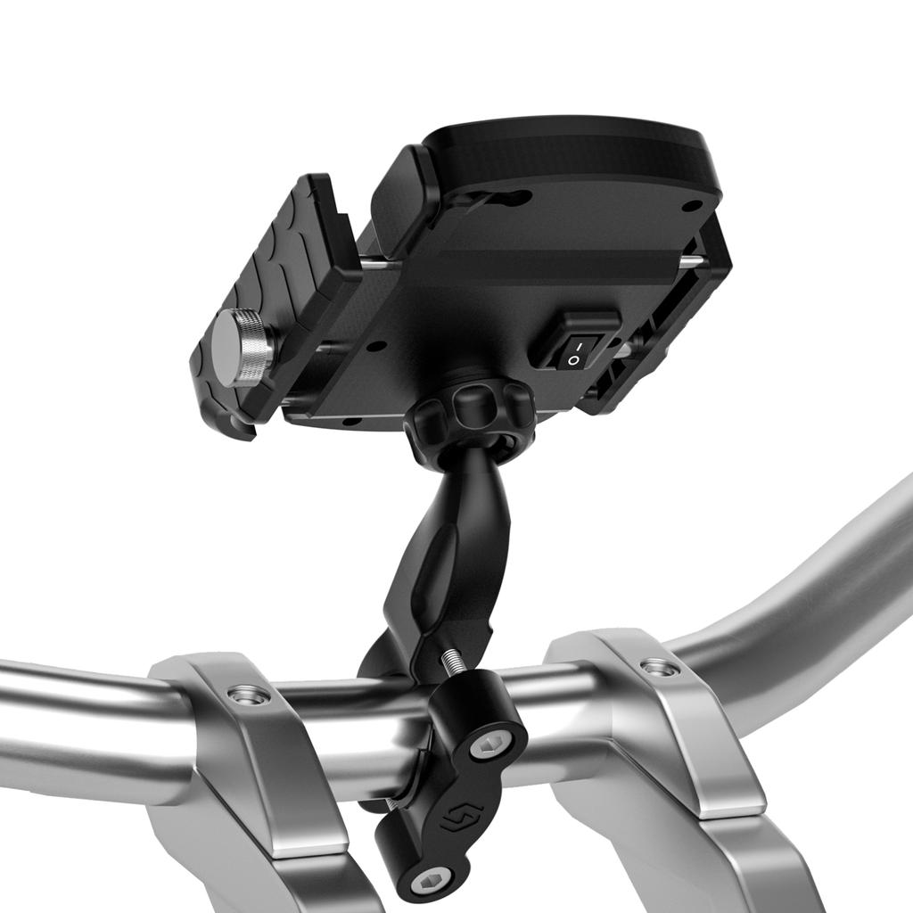 Kabellose Ladehalterung 15W Handy-Verlängerungshalterung für Motorrad Motorrad Generisch