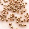 New 3mm--8mm Tone Metal Beads Smooth Ball Spacer Beads for Jewelry Making Diy Handmade Accessories