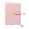 Pink Blue Purple Picture Storage Book PU Ticket Organizer Album PU Photo Album  Holiday Gift Giving