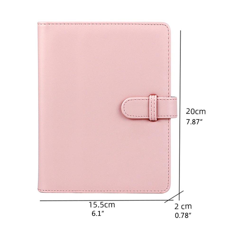 Pink Blue Purple Picture Storage Book PU Ticket Organizer Album PU Photo Album Holiday Gift Giving