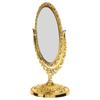 High Definition Desktop Makeup Mirror Vintage European Double Side Makeup Mirror