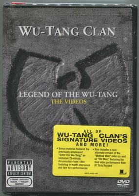 DVD WU-TANG CLAN; JOE PEROTA - Legend of the Wu-Tang: The Videos  82876814239 BMG 2006 US Rap & Hip-Hop/R&B Used