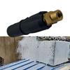 Pressure Washer Foam Nozzle Brass Fan-Shaped Design with G1/4 Thread for Efficient Cleaning of Cars and Agricultural Equipment