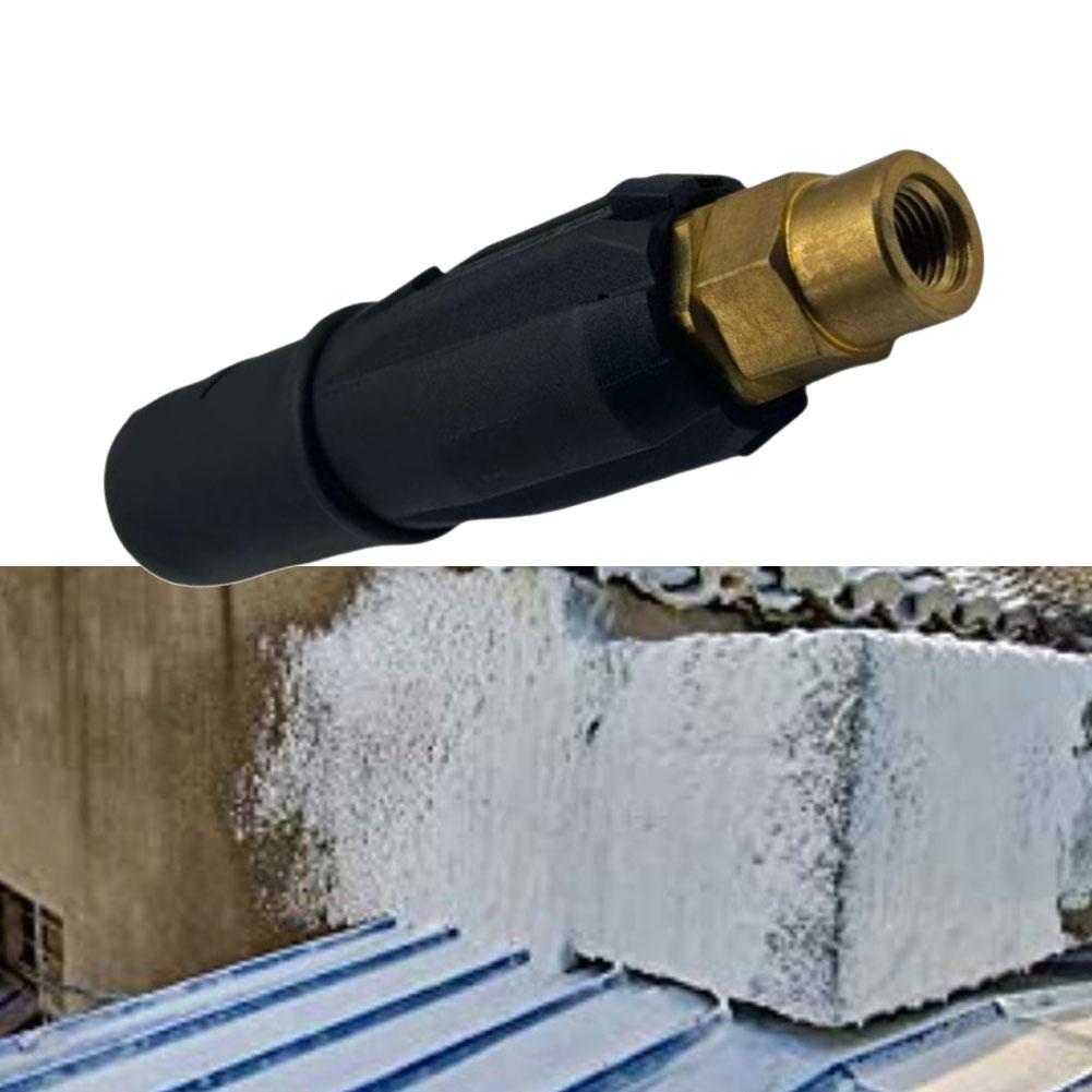 Brass Fan-Shaped Foam Nozzle Self-Priming Nozzle For High Pressure Washer G1/4 For High Pressure Washer Generator Cleaning Acces China Mainland