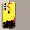 E-Edgerunners Cartoon C-Cyberpunk Phone Case For Samsung Galaxy S25 Edge S24 S23 FE S21 S20 S10 Plus S22 S26 Ultra Cover Clear C