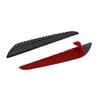 Car Side Doors Edge Guards Protectors Sticker Trim Soft Carbon-Fiber Suitable for Sedan SUV Pickup Truck 4-Piece/set